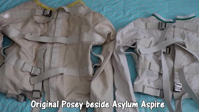 Watch Bondage Video:Replica Posey straitjacket comparison to original