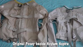 Replik Posey Zwangsjacke Vergleich mit Original