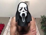 Preview 1 of PREVIEW: Ghostface Sweaty Foot Worship Gay JOI