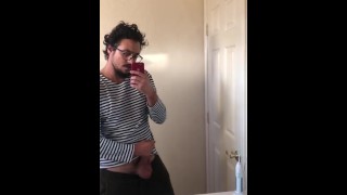 So horny I masturbated in my friends bathroom