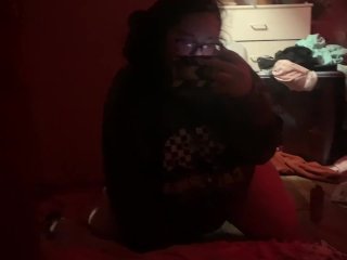 Teen Riding Dildo On The Floor 