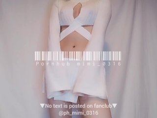 日本の褌女子♡クリちゃんオナニーで立ちながらイキました♡腰がガクガク。