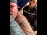 Scally Daddy aka Danny Wyatt gets nicked & fucked bareback