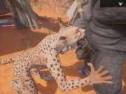 Preview 2 of Wild Life / Cute Furrie Cheetah Girl 🐱