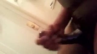 Masturbación en el baño