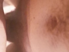Sexy big dick makes tight pussy cream and a perfect ass
