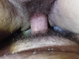 HAIRY Puffy Tight PUSSYGets FUCKED HardEnding in A HUGE CUM LOAD!