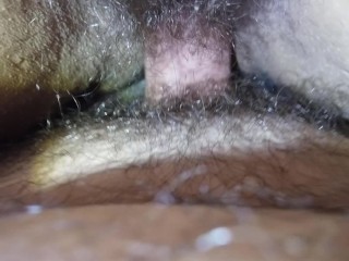 HAIRY puffy tight PUSSY gets FUCKED_hard ending in A HUGE CUM_LOAD!