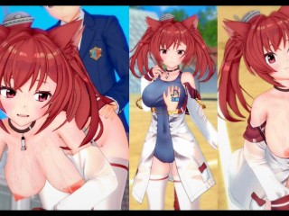 [hentai Game Koikatsu! ] Sex s re Nula Velké Kozy Azur Lane I19.3DCG Erotické Anime Video.