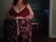 Preview 1 of Sexy bbw milf tease and orgasm