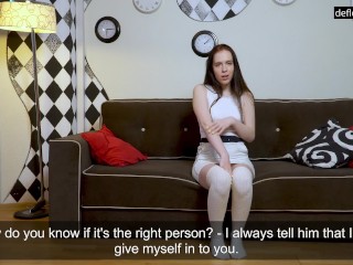 Cute naturalvirgin teen_Daria Kuka casting