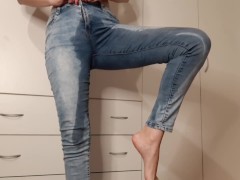 Jeans and Panties Wetting