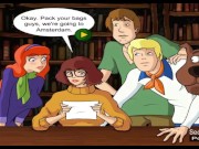 Preview 1 of Sooby-Doo Mystery Incorporated - Velma and Daphne Fucked by Monster Dicks
