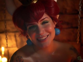 verified amateurs, bowsette, masturbation, tattooed women