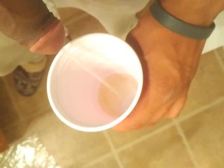Red Solo Full of Recycled Piss.. want a Taste?