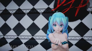 MMD R18 Miku - Número secreto - Tiene ese boom 1366 02