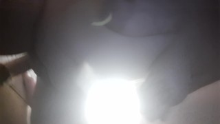 Fan request on my knees riding Daddys cock