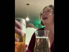 Pee beer challenge!  Part 1. 