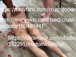 foot trample, verified amateurs, exclusive, trample