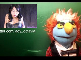 reacting to porn, fetish, puppet, joi
