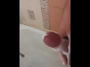 Preview 4 of Quick Masturbation with bath gale before date, I have only 5 to cum   - ThisIsMyJustice