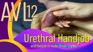 12 Urethral Handjob