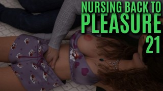 Playing The Visual Novel NURSING BACK TO PLEASURE #21 In HD