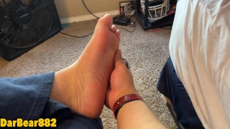 Being verbal and showing off my feet