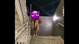 Almost caught flashing my wife's tits in public in Vegas