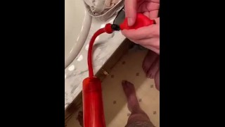 On Me A Friend Is Using A Dick Pump
