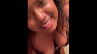 big titted asian girl playing with herself in brothers bathroom
