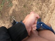 Preview 5 of CUTE 18 TEEN BOY SQUEEZING HIS COCK TO HOLD PEE / PEE DESPERATION ORGASM