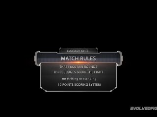 Busty Nadia White Starts of Strong against Peter King in Evolved Fights screenshot number 1