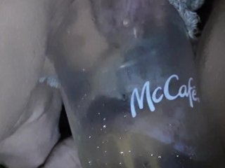 pissing, tattooed women, pee in cup, exclusive