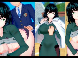 [hentai Game Koikatsu! ]have Sex with Big Tits one Punch Man Fubuki3DCG Erotic Anime Video.