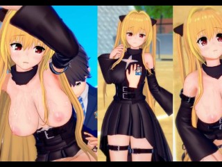 [hentai Game Koikatsu! ] Faça Sexo com Peitões to Love Ru YamiVídeo 3DCG Anime Erótico.