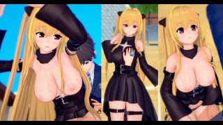 [Hentai Game Koikatsu! ] Faça sexo com Peitões To Love Ru YamiVídeo 3DCG Anime Erótico.