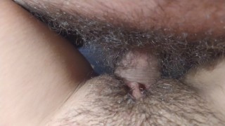 BEST CREAMPIE! big cumshot on and in my dripping wet pussy! Female pov