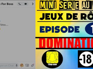 Jeux De Rôle Extrême - Conversation Snap - Domination Audio Français