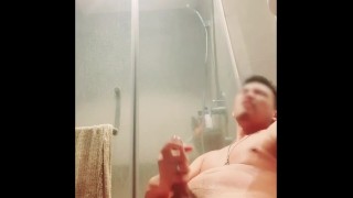Masturbação No Banheiro Atrasou Cum Duas Vezes