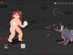 Dungeon of Desire [Hentai Pixel game] Ep.1 The witch squirts a lot while having rough sex