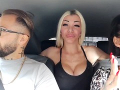 Jennyfer Stone in auto con Ladymuffin e Tommy A Canaglia