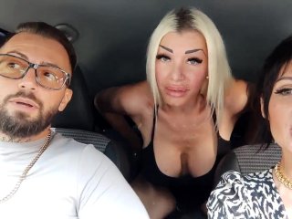 Jennyfer Stone in auto con Ladymuffin_e Tommy A_Canaglia