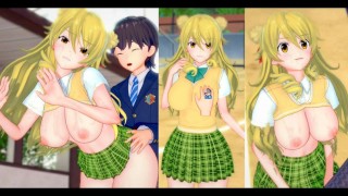 [Хентай-игра Коикацу! ] Займитесь сексом с Большие сиськи To Love Ru Saki Tenjouin.3DCG Эротическое