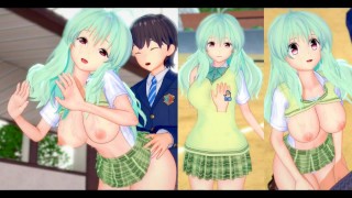 [Hentai Spel Koikatsu! ]Heb seks met Grote tieten To Love Ru Run.3DCG Erotische Anime-video.