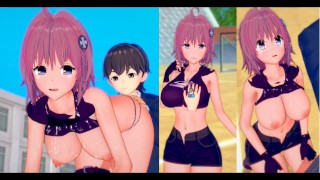 [Hentai Game Koikatsu! ] Faça sexo com Peitões To Love Ru Mea Kurosaki .Vídeo 3DCG Anime Erótico.