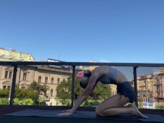 Yoga sexy training