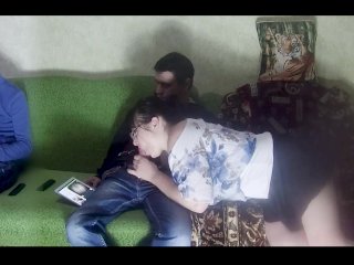 Fucked My Nanny in Front of a Friend.My Horny_Babysitter Part 3