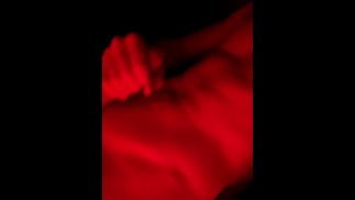 Big Dick edged to a cum eruption onto stomach (soft moans) 