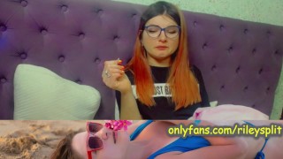 Курильщик подросток делает домашнее порно каждый день, проверьте onlyfans